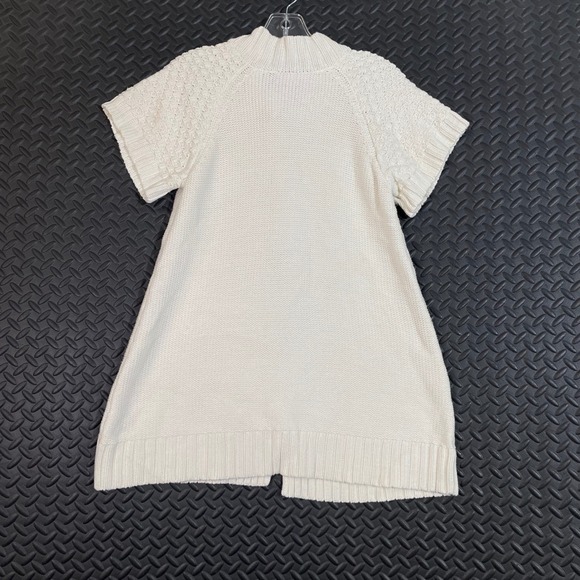 Mac & Jac Beige Knit 2‎ Button Cardigan Sweater Women's Size S Cotton Blend - Picture 2 of 8